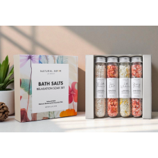 Spa Gift: Bath Salts 4 PK